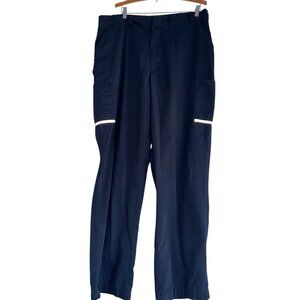 Vtg FedEx Stan Herman VF Imagewear Cargo Pants Navy 40x34 Reflective